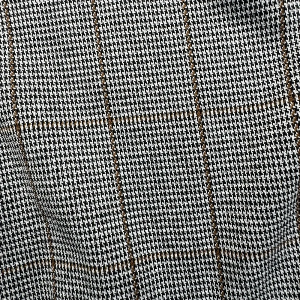 Ann Taylor Loft grey plaid petite ponte leggings Size MPetite‎